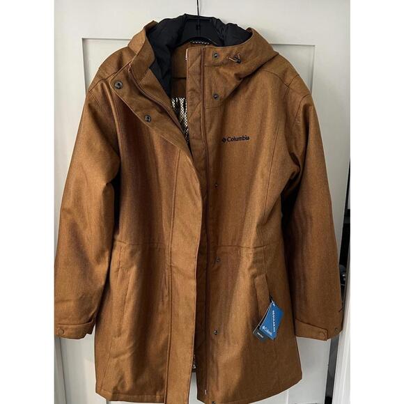 $170 Columbia Women's Portland Point Parka Brown Medium NWT - Picture 6 of 15
